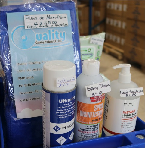 Productos de limpieza